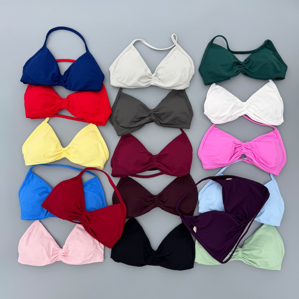Yoga Fitness Matte - Bra Olahraga Wanita dengan Tali Tipis,