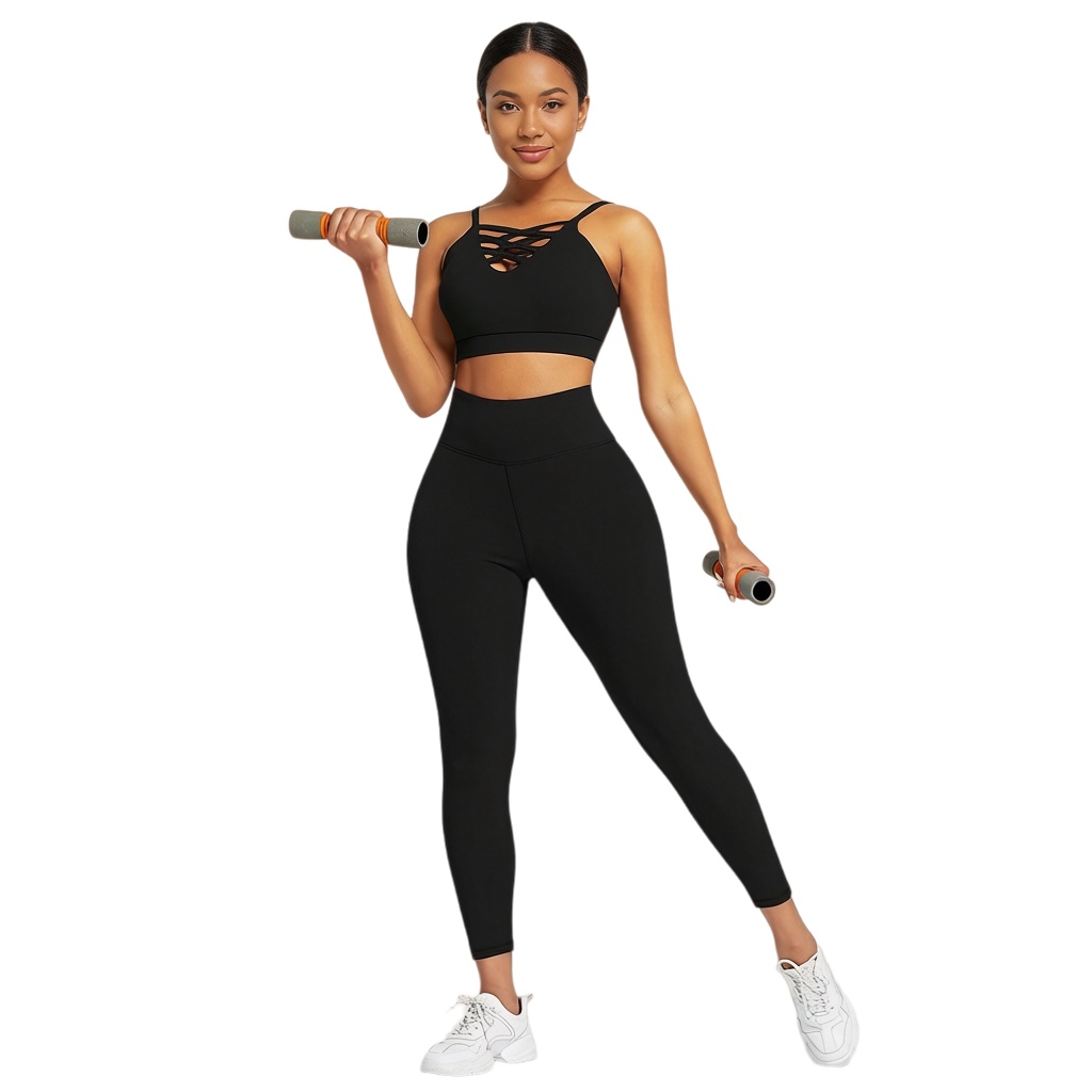 Yoga And Fitness - 3 Set Pakaian Yoga Wanita -