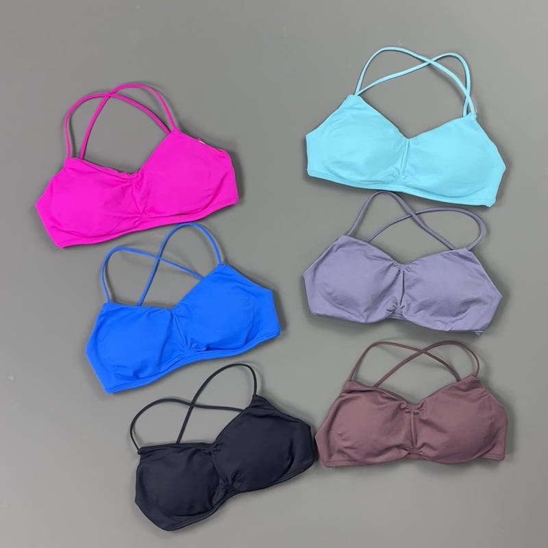 Yoga Fitness Matte - HISTELLO Bra Olahraga Wanita dengan Tali