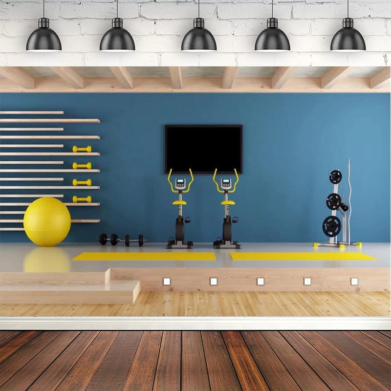 Yoga Fitness Online - Latar Belakang Fotografi Gym Rumah Ruang