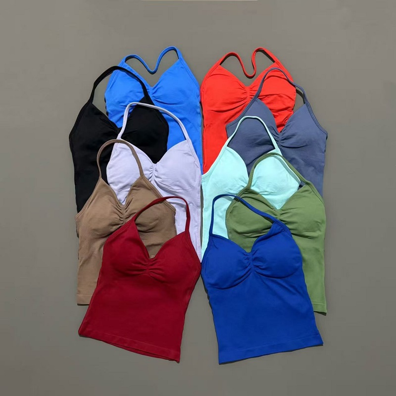 Yoga Fitness Matte - Atasan Olahraga Gym Wanita Tanpa Jahitan