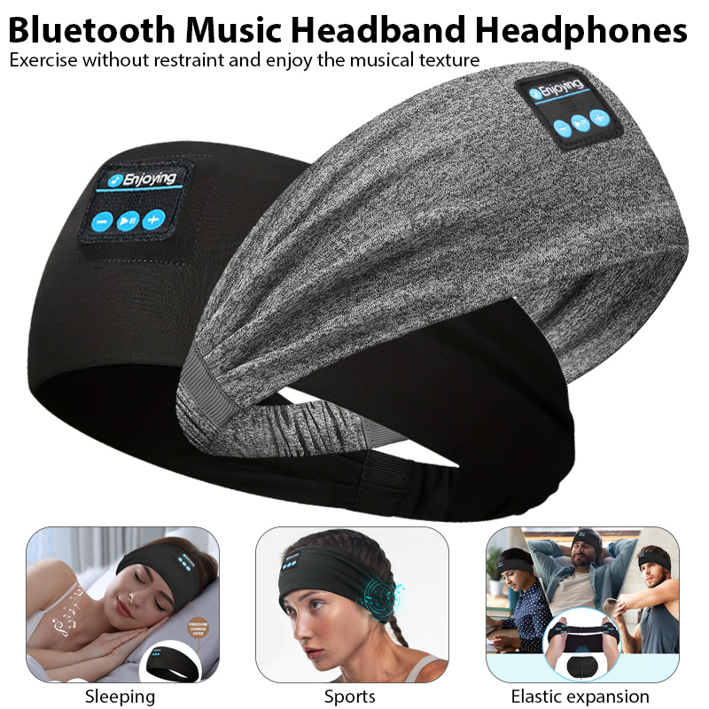 Yoga Fitness Videos Free - Earphone Bluetooth Nirkabel Headband Tidur Headphone