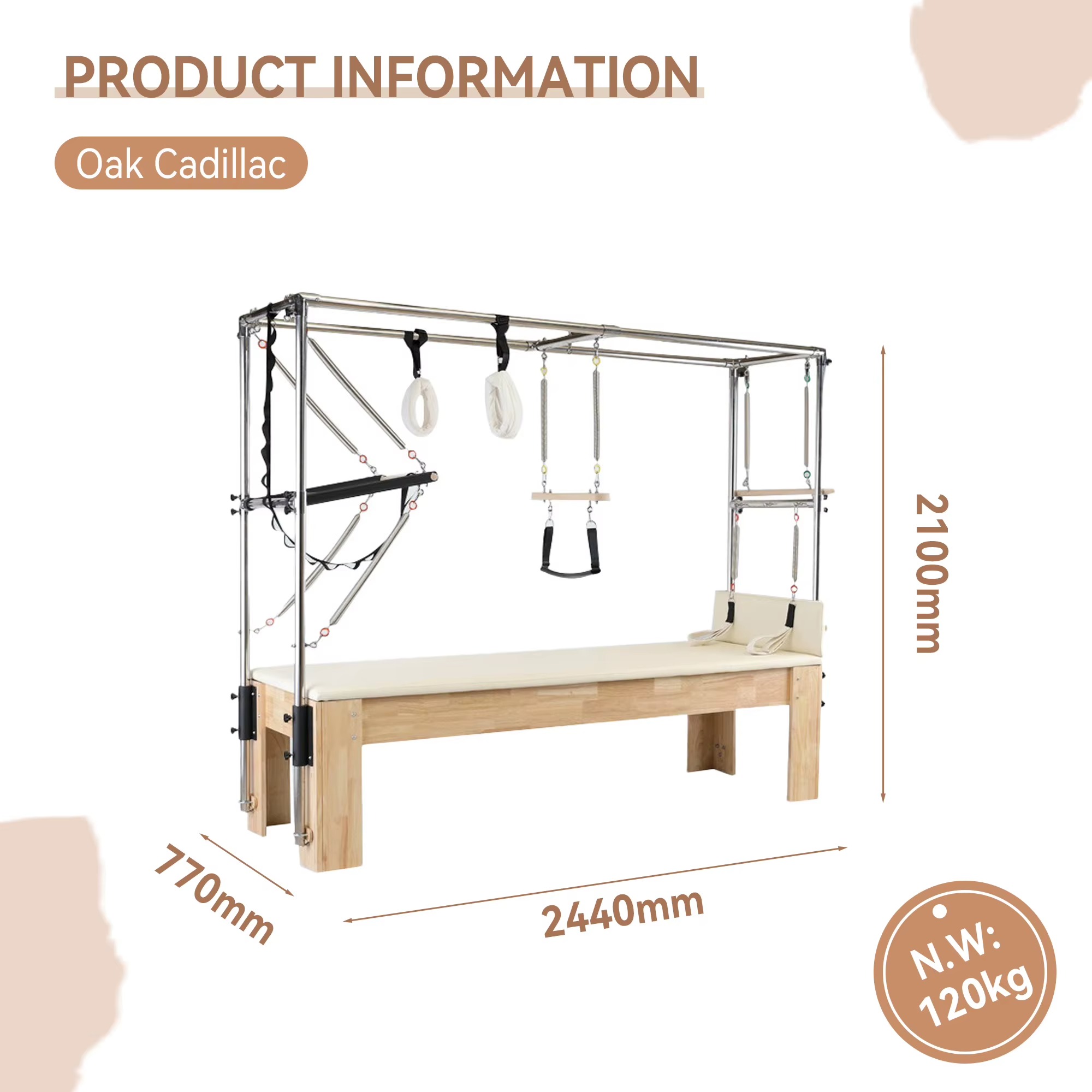 Peralatan Reformer Pilates Kay - Yoga And Fitness ulasan dan harga