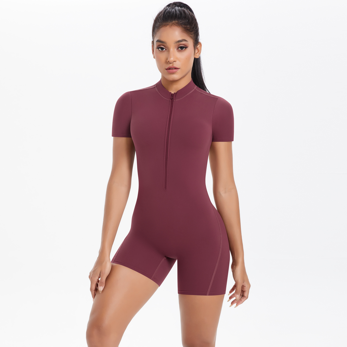 Jumpsuit Gym Wanita, Set Yoga  - Yoga Fitness Jumpsuit ulasan dan harga
