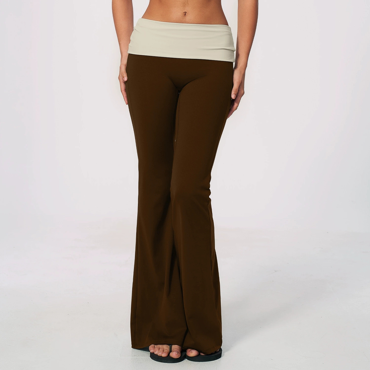 Celana Yoga Wanita Model Lipat - J-Yoga Fitness ulasan dan harga