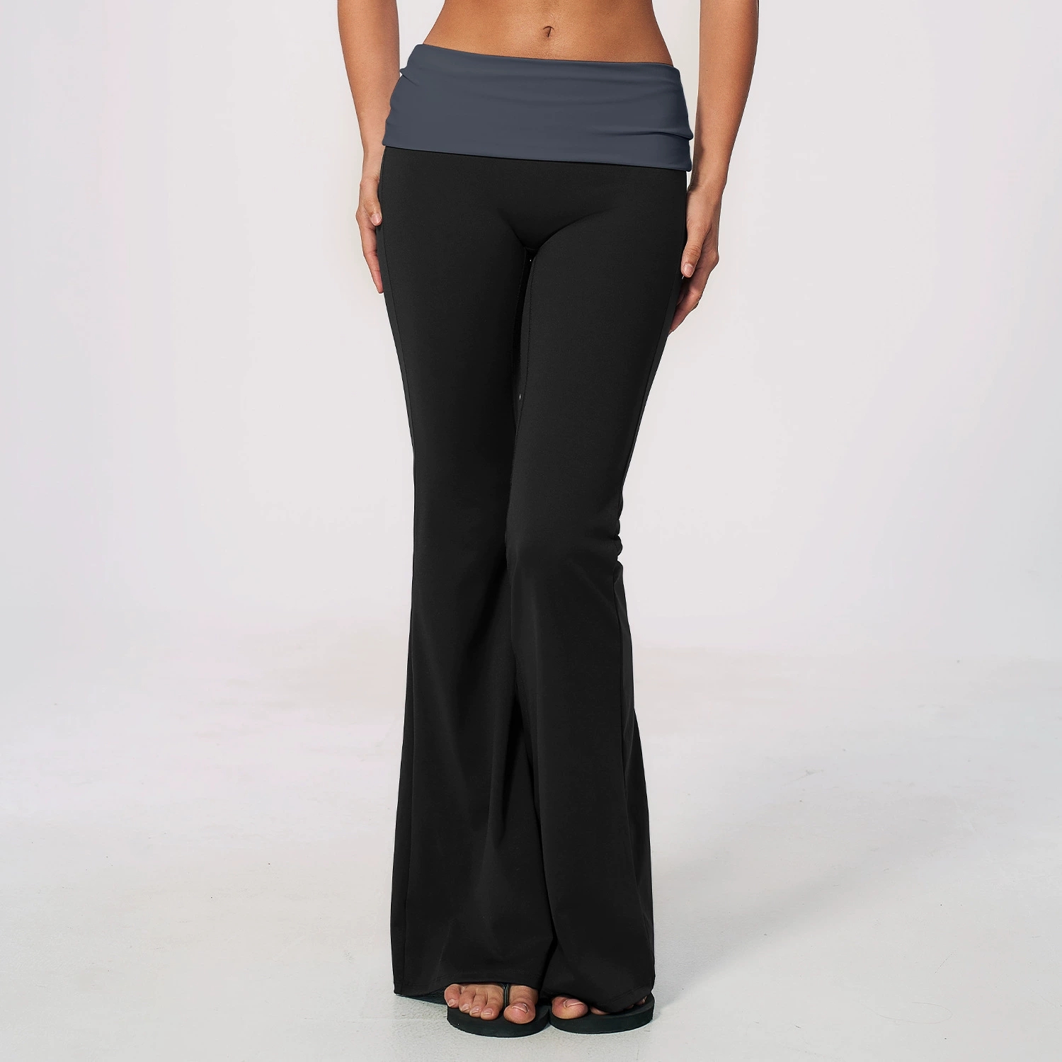 Celana Yoga Wanita Model Lipat - J-Yoga Fitness ulasan dan harga