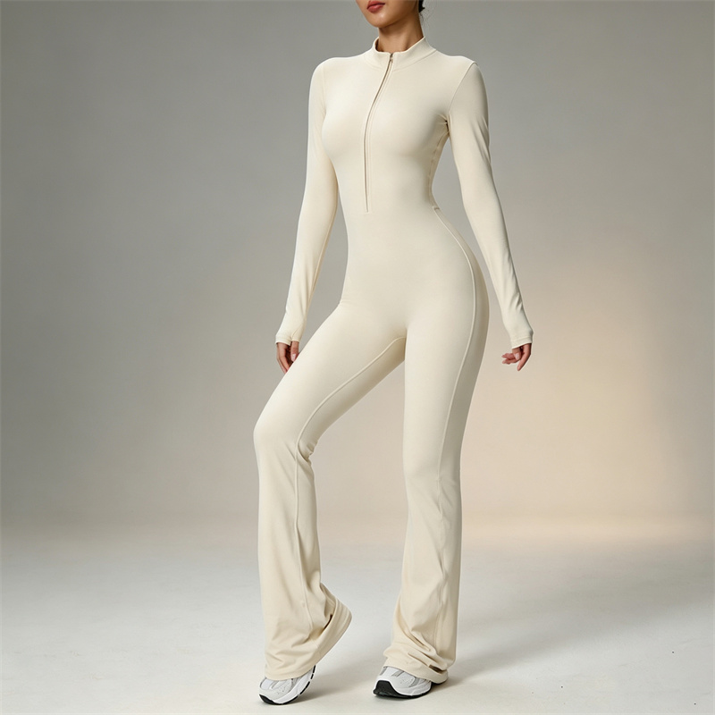TRY TO BN Jumpsuit Yoga Lengan - Yoga Fitness Jumpsuit ulasan dan harga
