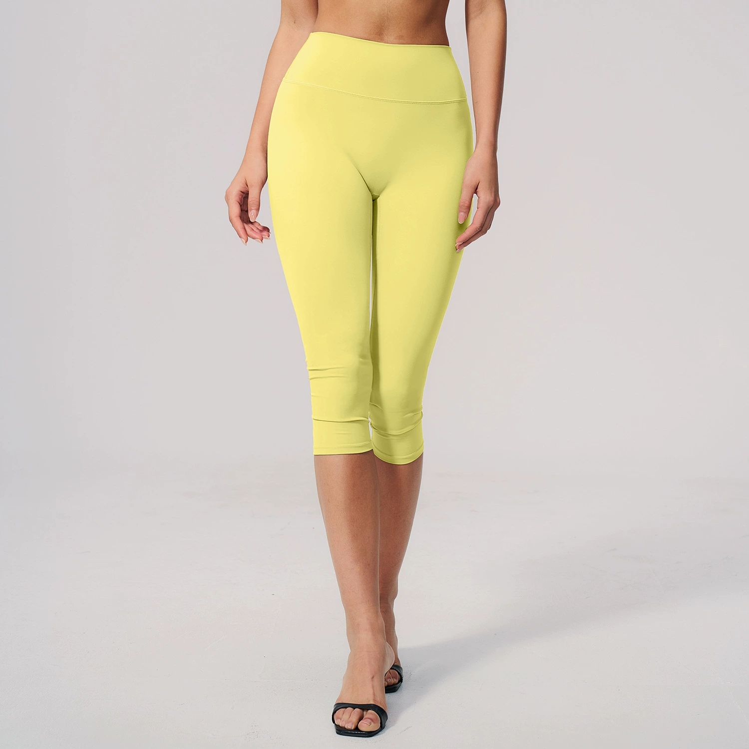Celana Capri Yoga Pinggang Tin - J-Yoga Fitness ulasan dan harga