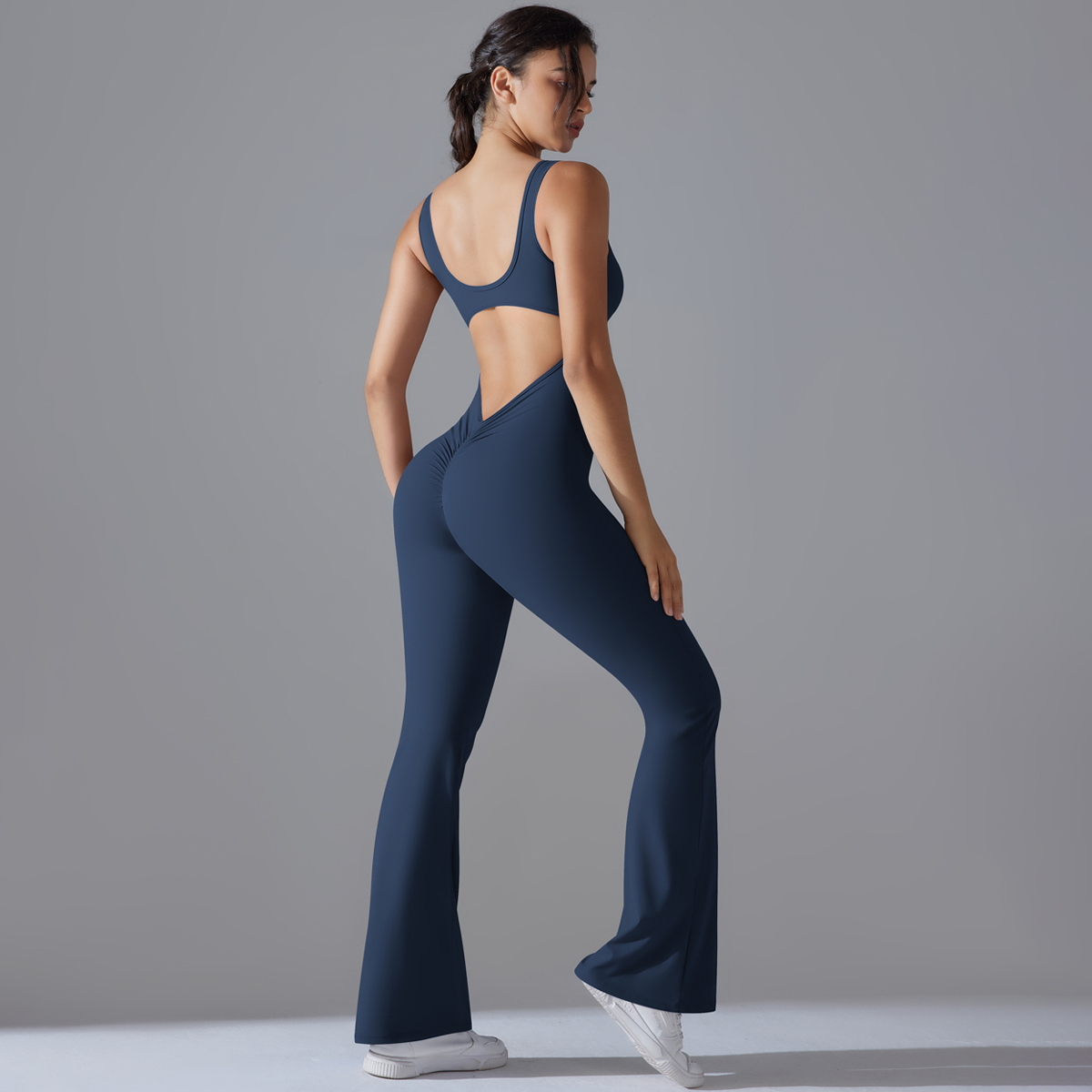 Seksi kembali V Jumpsuit Gym S - Yoga Fitness Jumpsuit ulasan dan harga