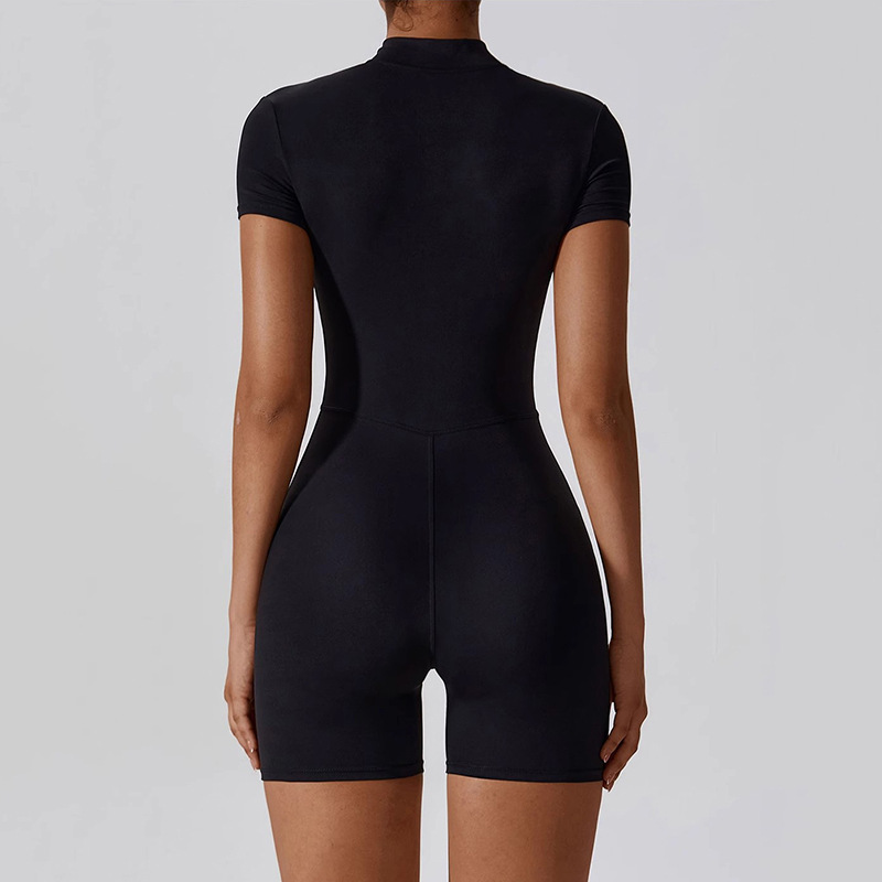 Jumpsuit Yoga Lengan Pendek Ri - Yoga Fitness Jumpsuit ulasan dan harga