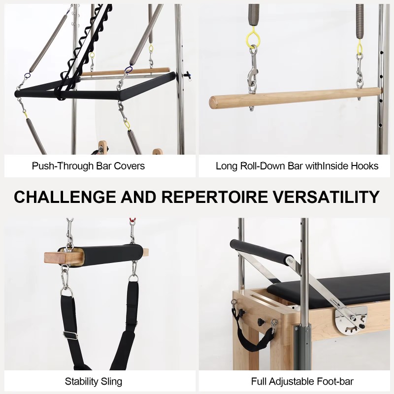 Mesin Pilates Reformer Combo D - Yoga Fitness Factory ulasan dan harga