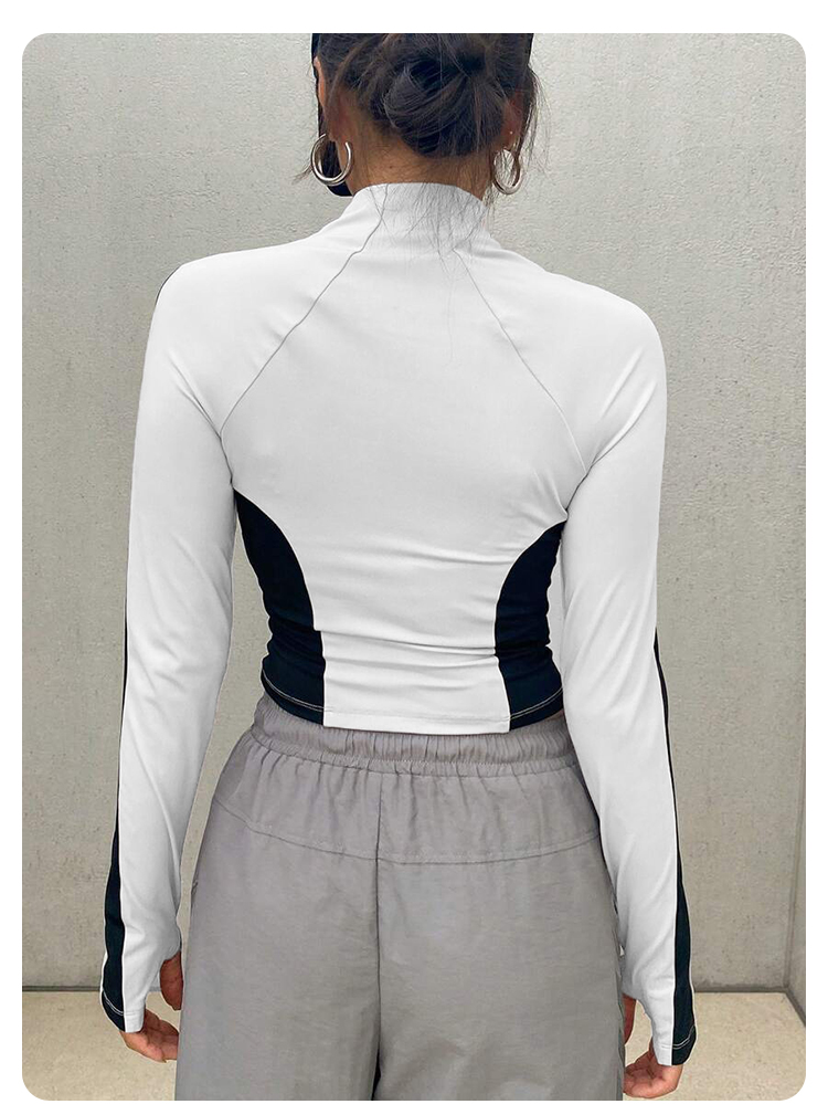 Jaket Yoga Kerah Tinggi untuk  - Yoga And Fitness ulasan dan harga