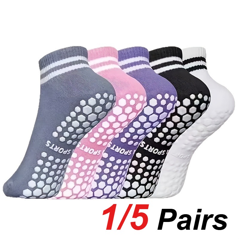 1/5 Pasang Kaus Kaki Yoga Pila - Yoga And Fitness ulasan dan harga