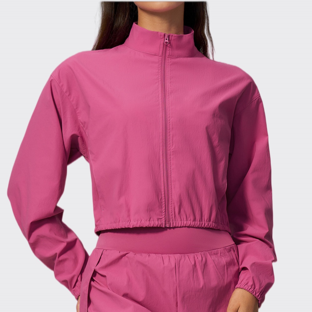Jaket Olahraga Wanita Lengan P - J-Yoga Fitness ulasan dan harga