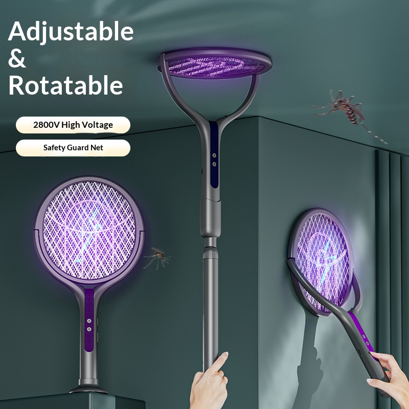 Raket Pembasmi Serangga Berput - Head Racket Boom ulasan dan harga