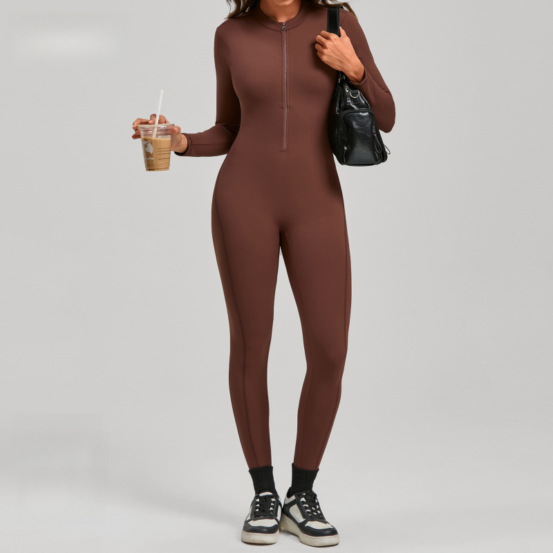Jumpsuit Yoga Lengan Panjang B - Yoga Fitness Jumpsuit ulasan dan harga