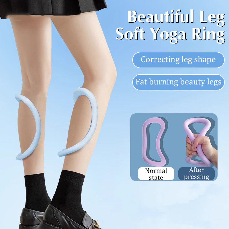 1 Buah TPR Soft Fascia Stretch - Pilates Ring Circle ulasan dan harga