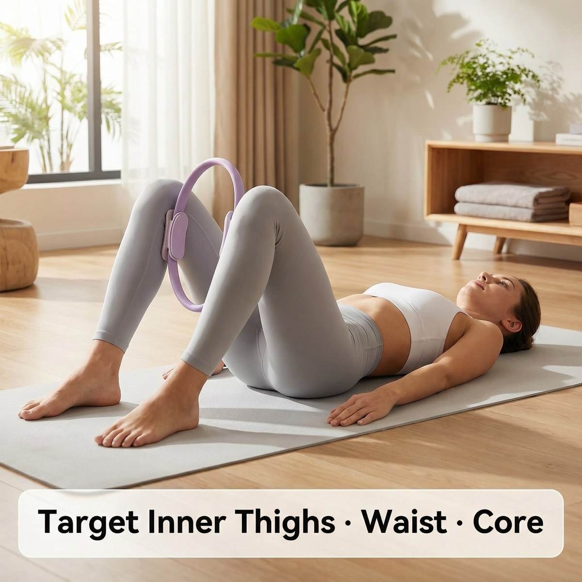 Cincin Pilates 38cm, Yoga Magi - Pilates Ring Circle ulasan dan harga